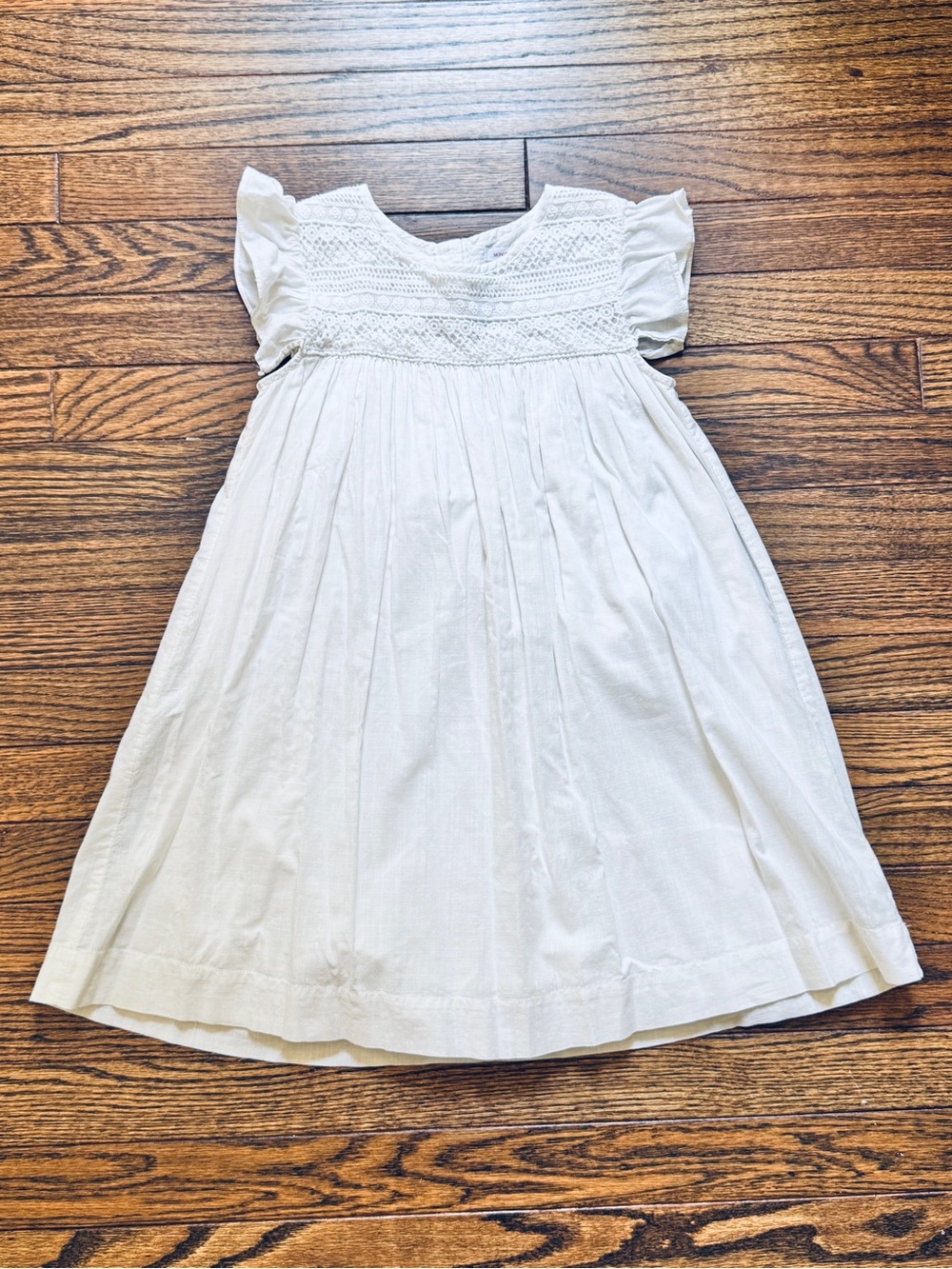 Beautiful Vintage Linen French Dress